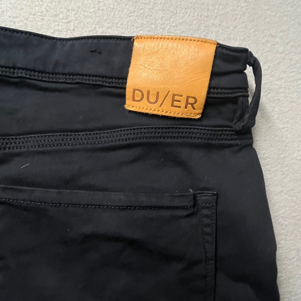 DU/ER Men Performance 5-Pocket Slim Straight Pants Dark Navy Blue 37x31.5